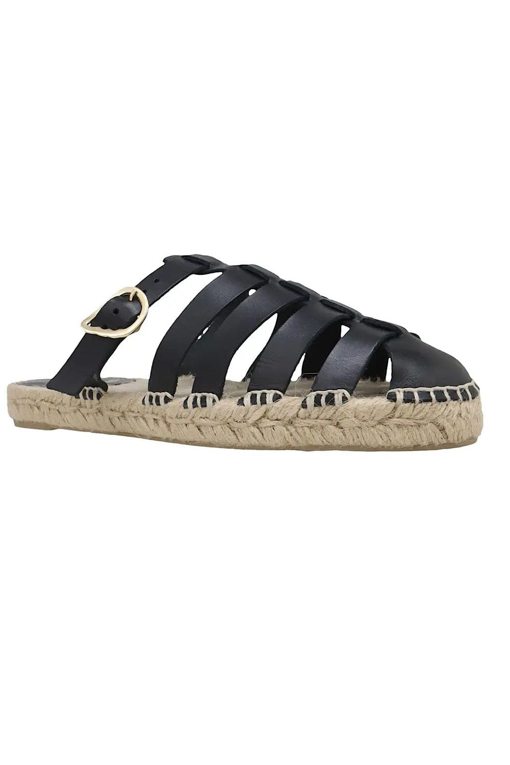 Castaner X Ancient Greek Sandals Lesvos AGS/210 Μαύρα 023517