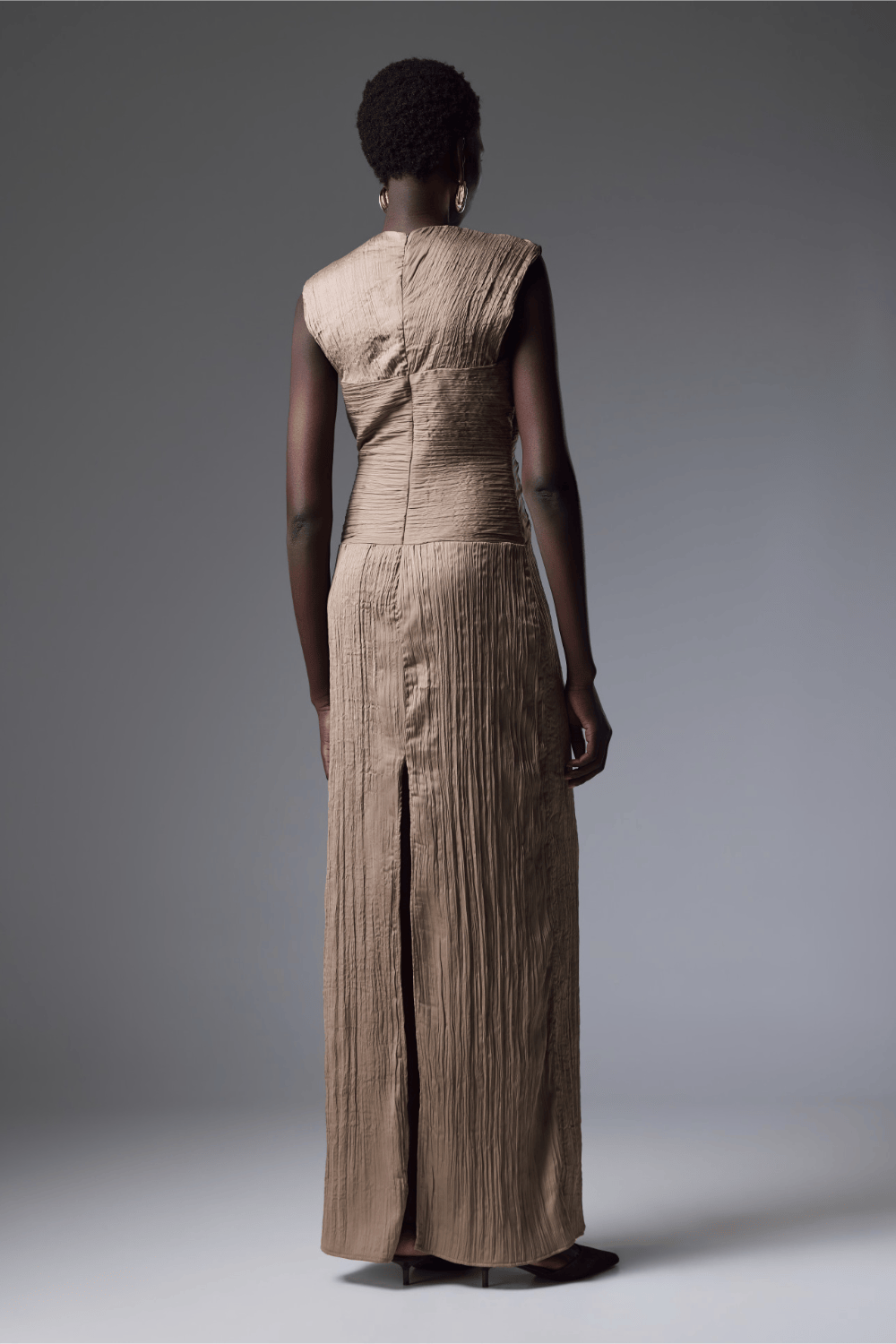 Christelle Nima The Column Maxi Dress Μπεζ 26.2023C