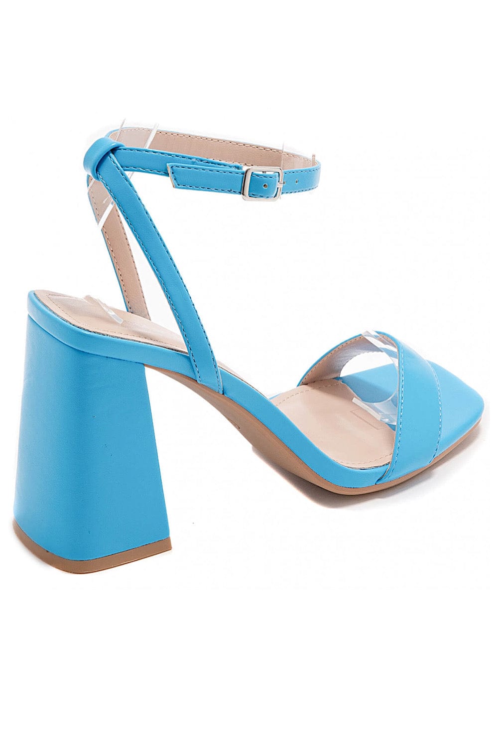 Ideal Ankle Strap Sandals Blue 6883