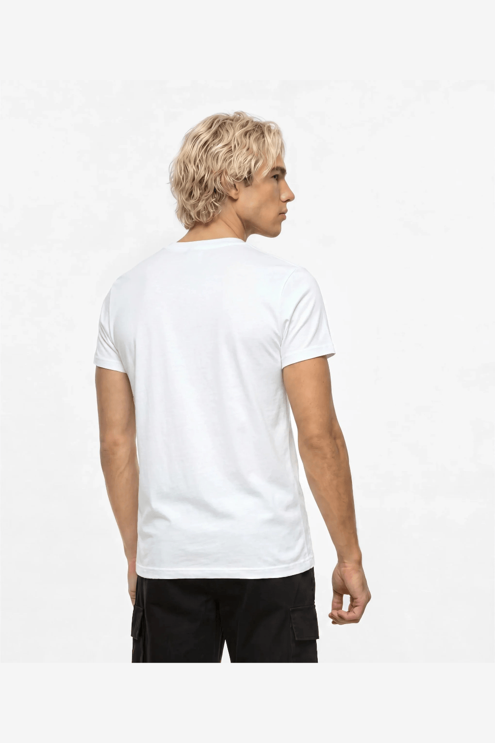 Karl Lagerfeld Jeans Box Logo T-Shirt Άσπρο B4M17024 100