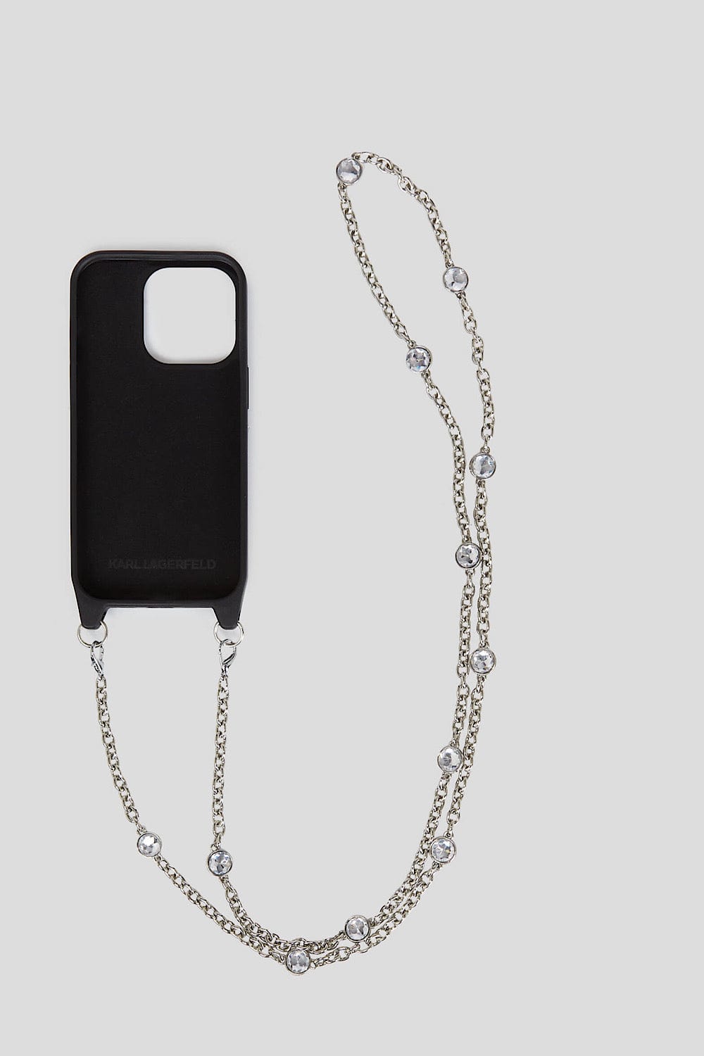 Karl Lagerfeld K/Evning Rhinestone-Embellished Iphone 14 Pro Θήκη 236W3899