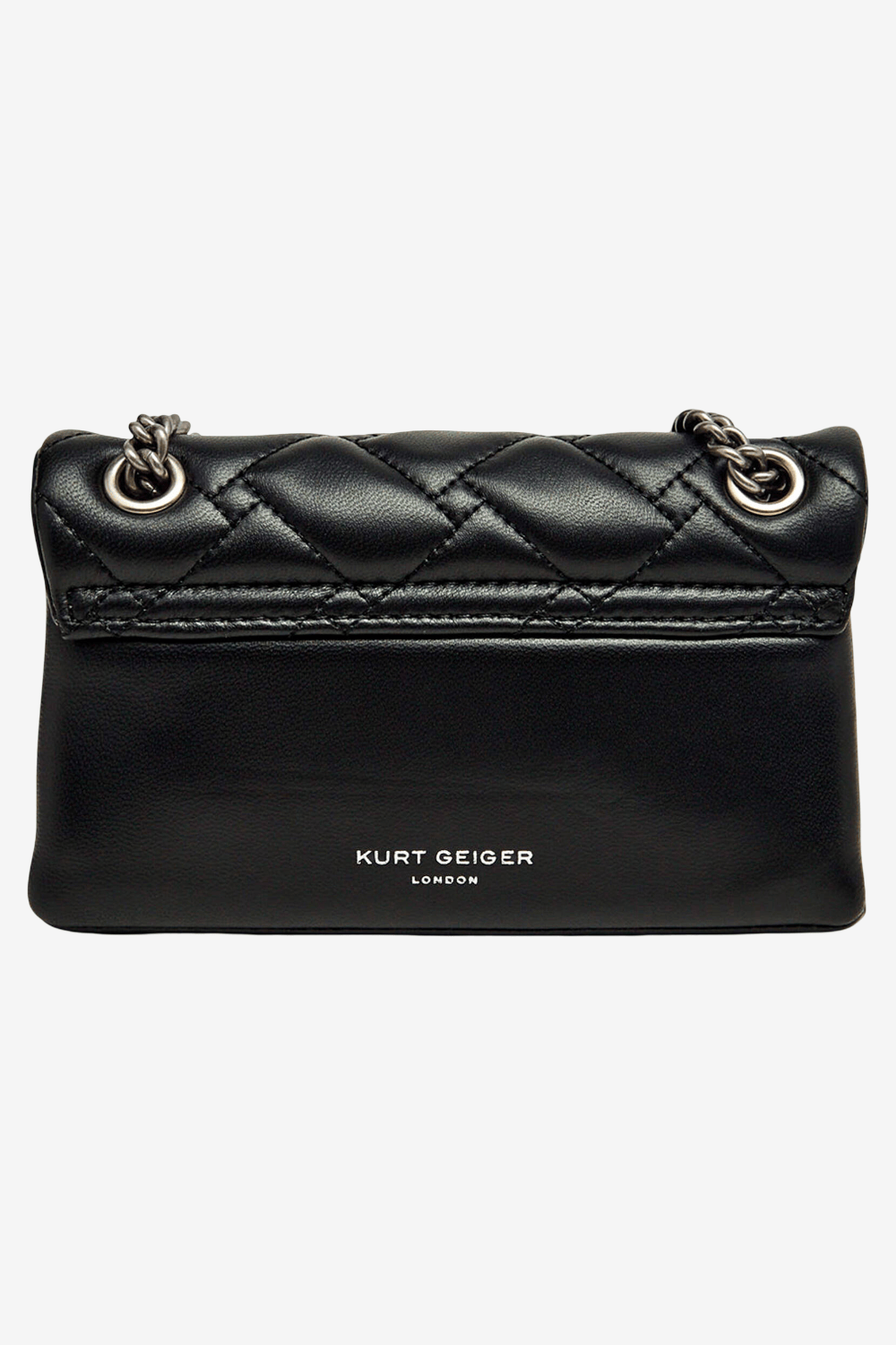 Kurt Geiger Kensington 17 Δερμάτινη Τσάντα Μαύρη 5580900109