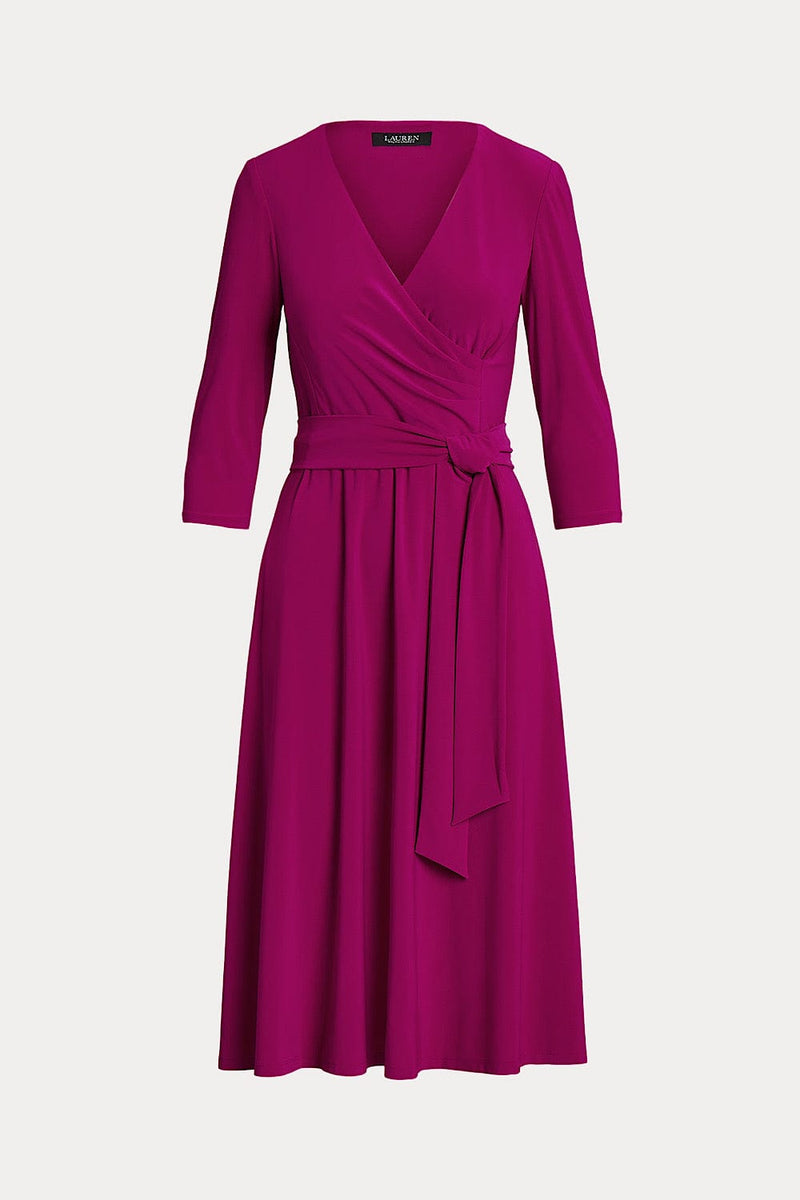 Lauren Ralph Lauren Surplice Jersey Magenta Dress 250769904031 –  beautycollection.gr