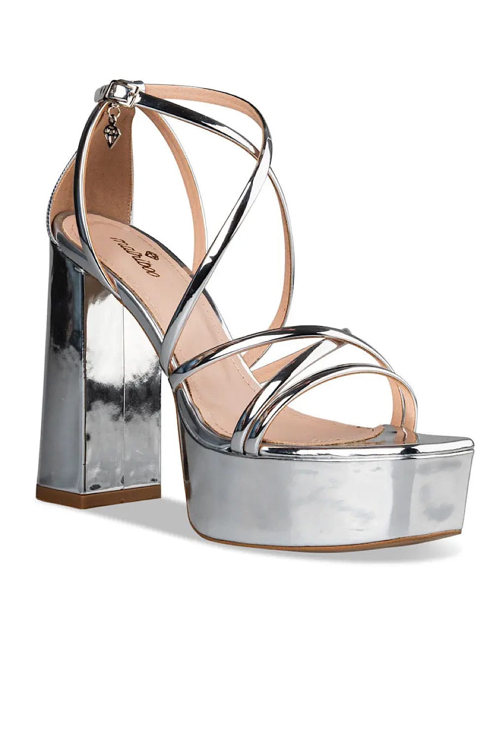 Mairiboo For Envie Shoes Πέδιλα Ασημί M03-19996