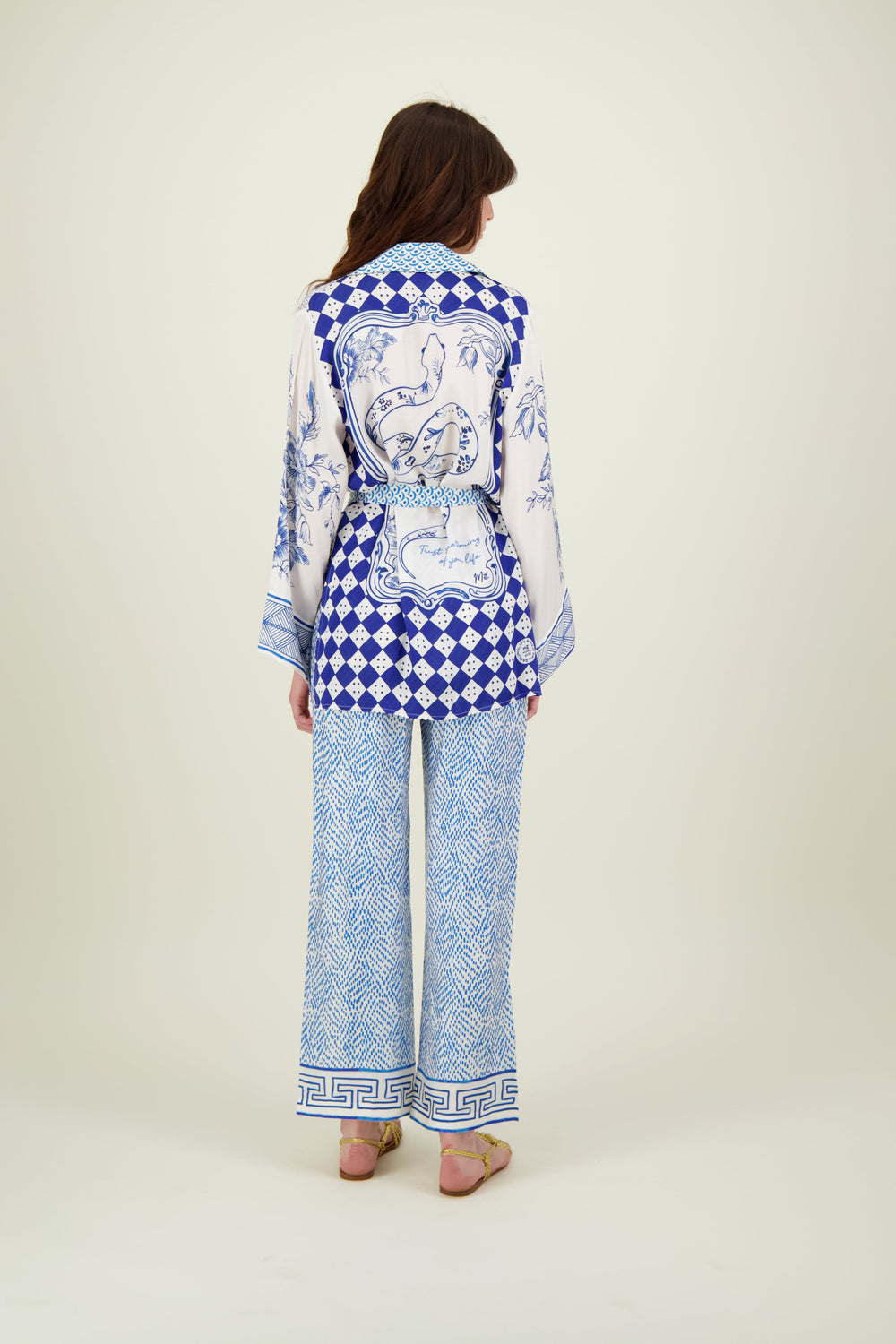 Me369 Lucia Amalfi Kimono από Βισκόζη 50240 919
