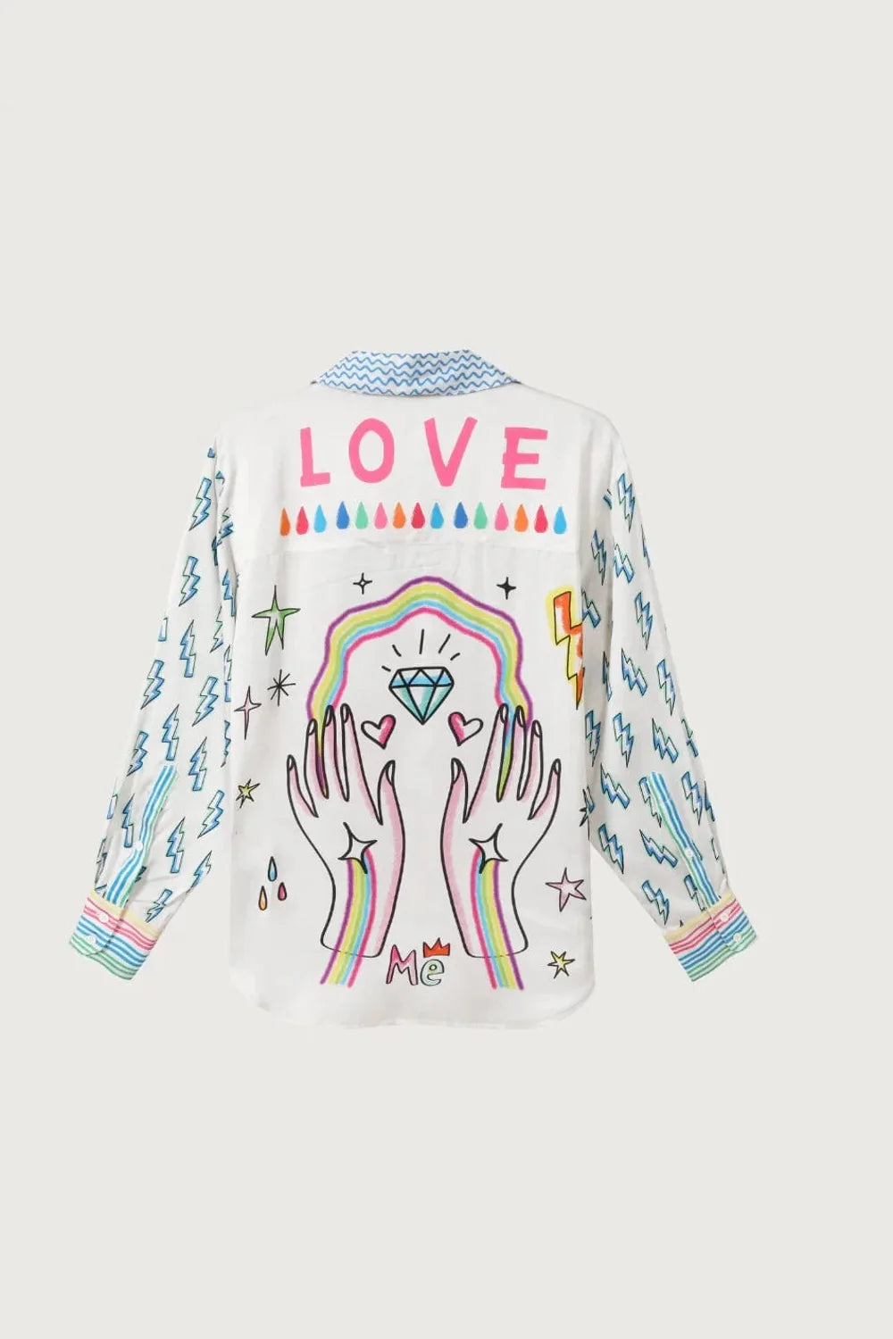 ME369 Isabel Enlightenment Printed Shirt από Βισκόζη 31200