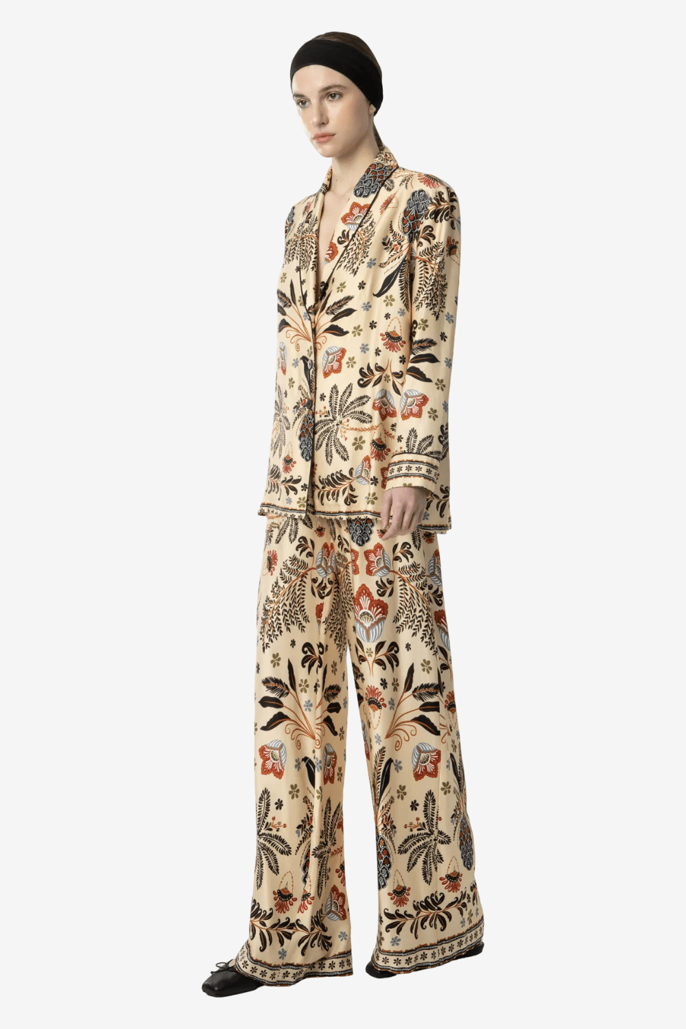 Moutaki Blazer/Kimono Black/Beige 26.06.157
