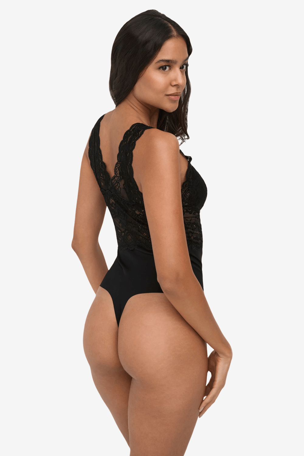 Only Chloe Lace Body Μαύρο Noos 15370955