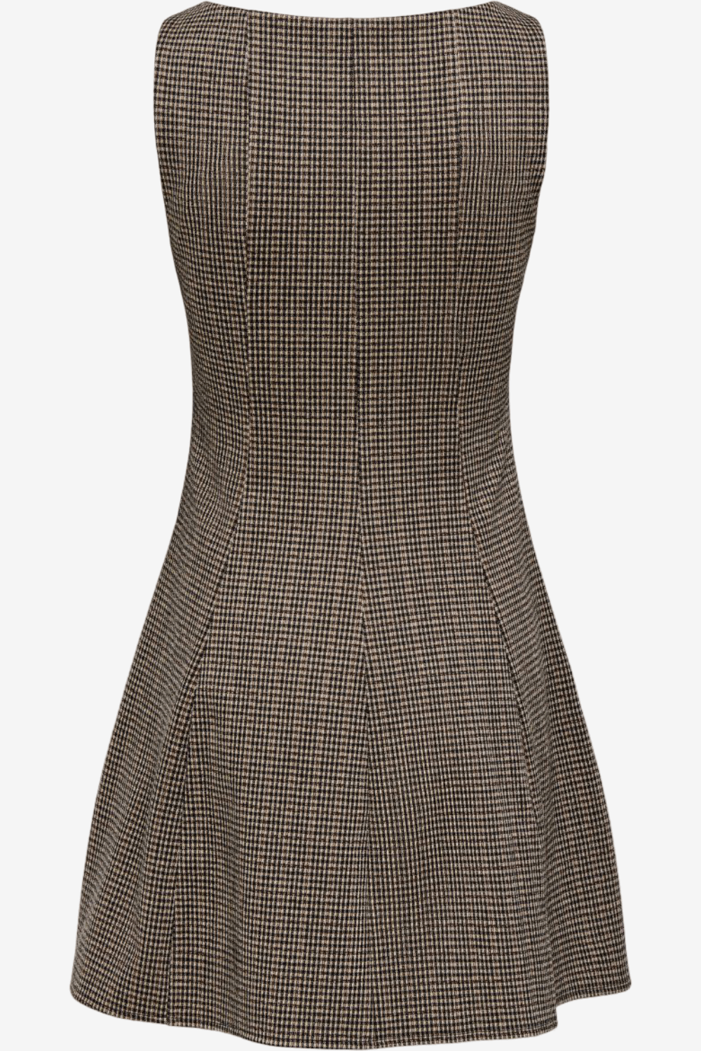 Only Lazura Mini Φόρεμα Μαύρο/Μπεζ 15380636