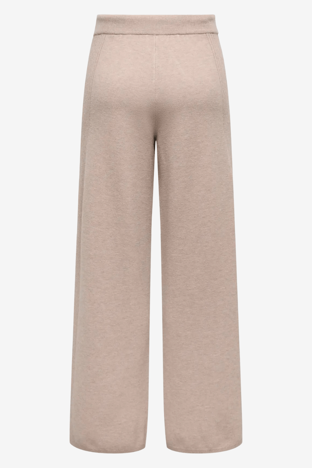 Only Gigi Knitted Trousers Beige 15374936