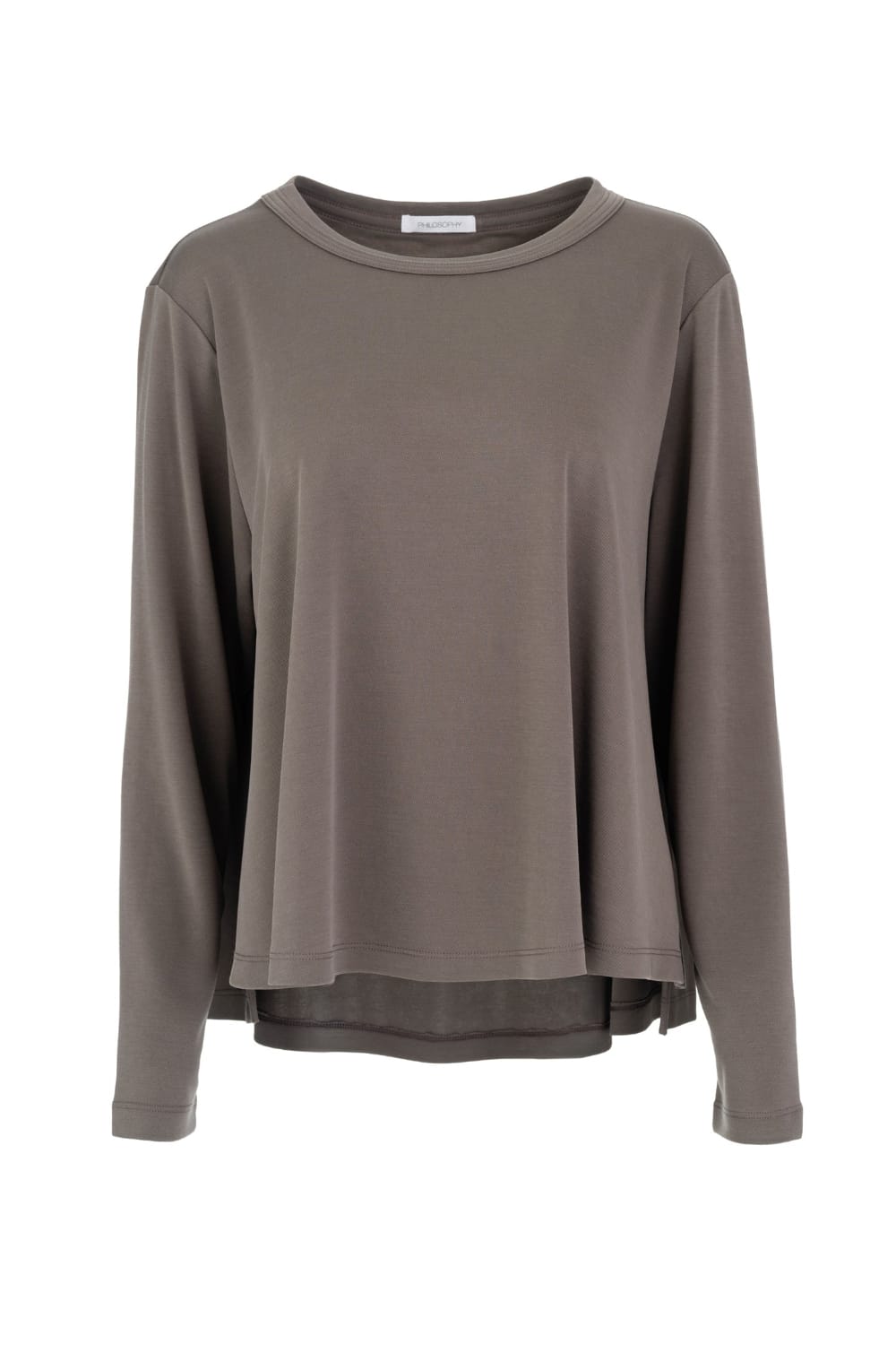 Philosophy Cupro Pique Top Taupe BL12072
