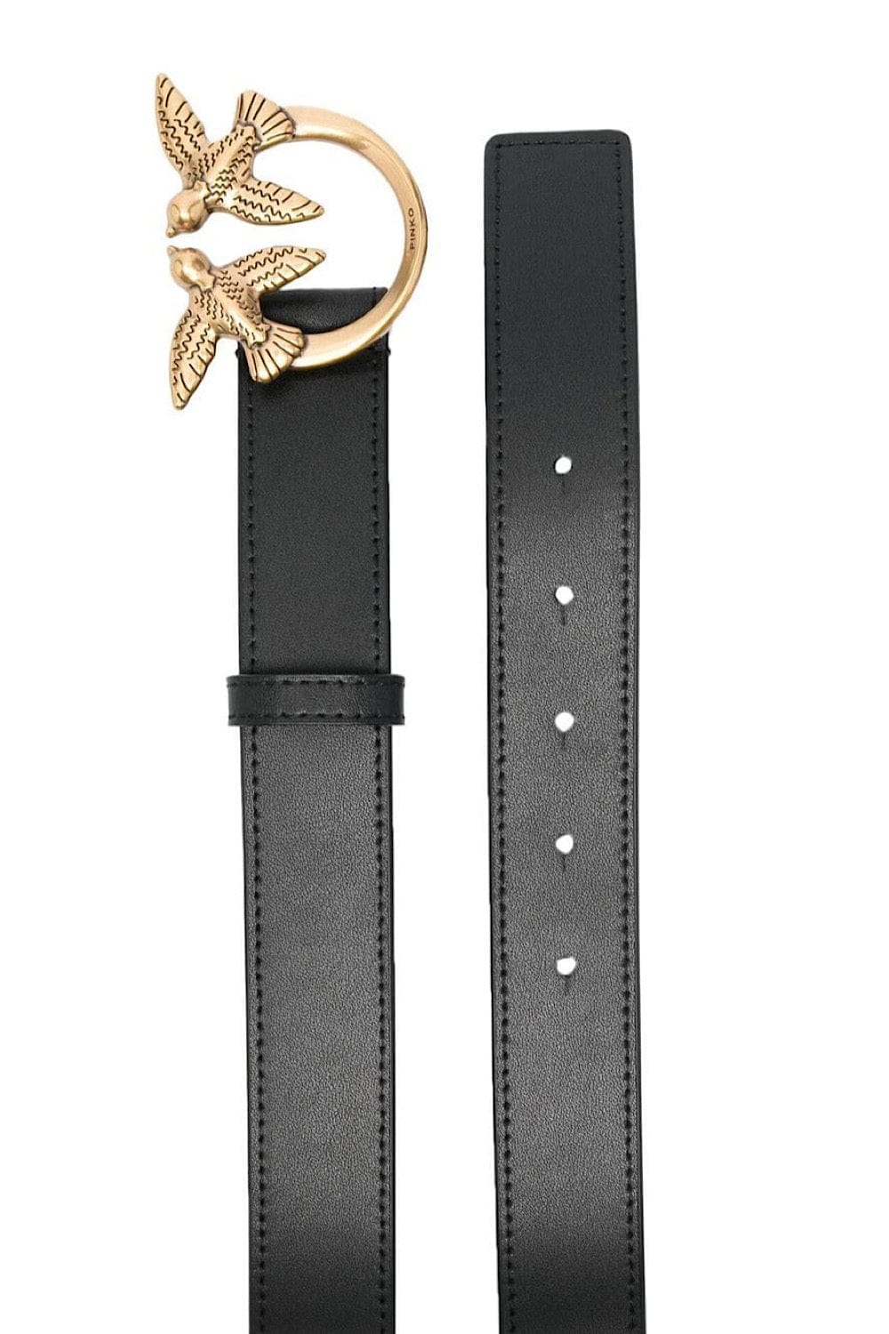 Pinko Love Berry Simply Belt Black Width 3cm 100125 A0F1 Z99Q