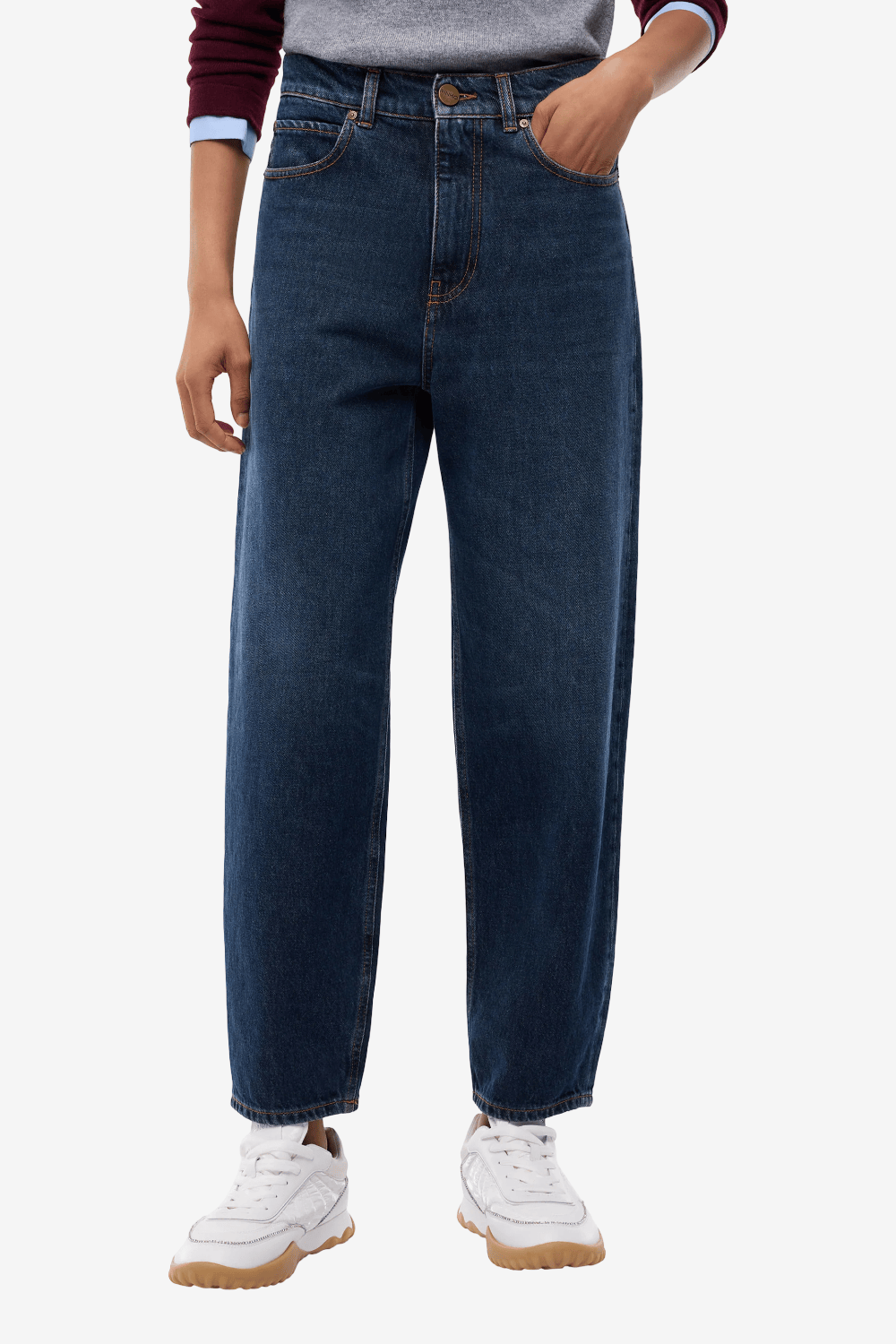 Pinko Estelle Egg Balloon-fit Jeans Blue 103857 A3HE PJC