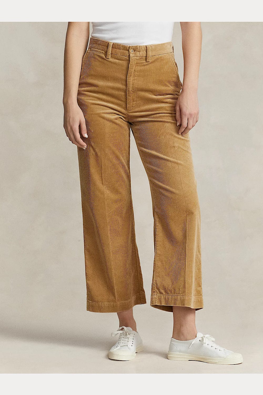 Polo Ralph Lauren Wide-Wale Corduroy Wide-Leg Corduroy Pants Camel 211909525001