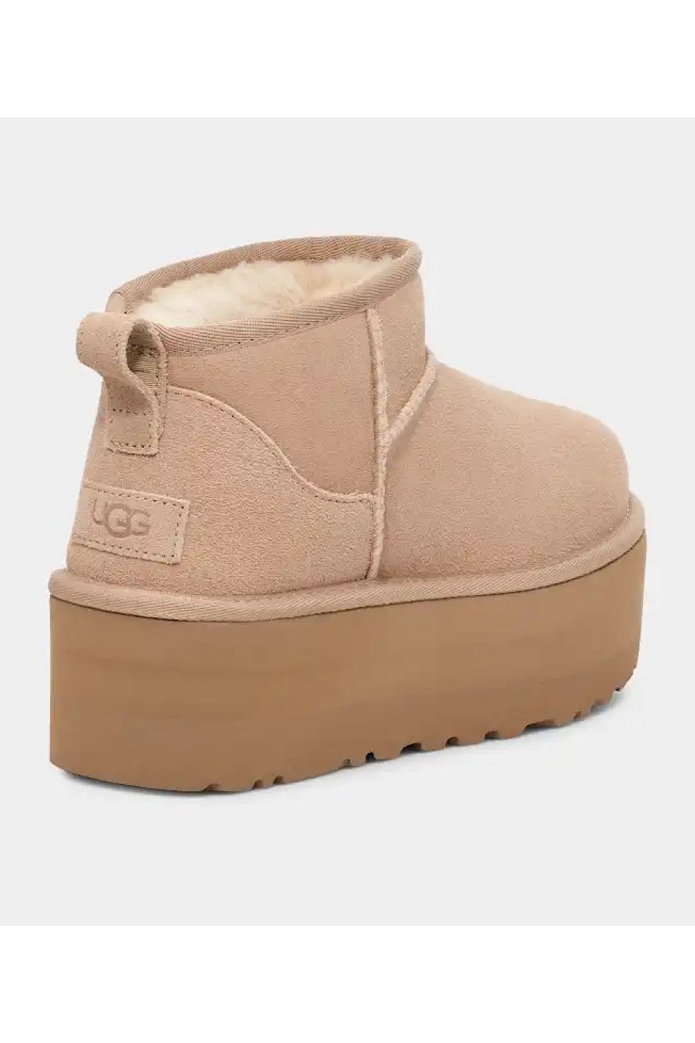 Ugg Australia Classic Ultra Mini Platform Boots Sand 1135092