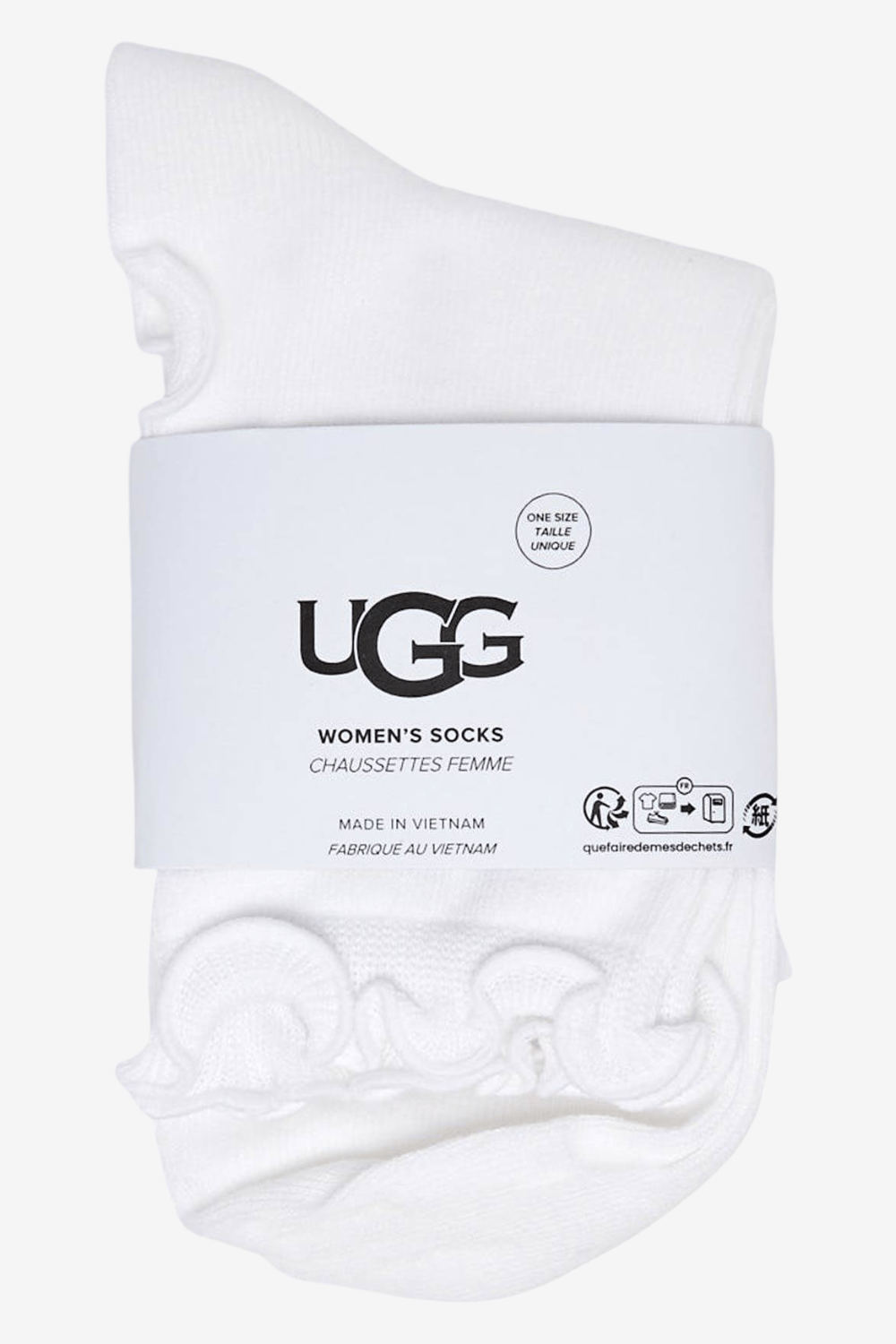 Ugg Australia Karsyn Lettuce Edge Quarter II Ugg Άσπρες 1175251