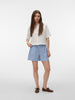 Vero Moda Linn Κοντό Σοτς Ριγέ Μπλε 10306821