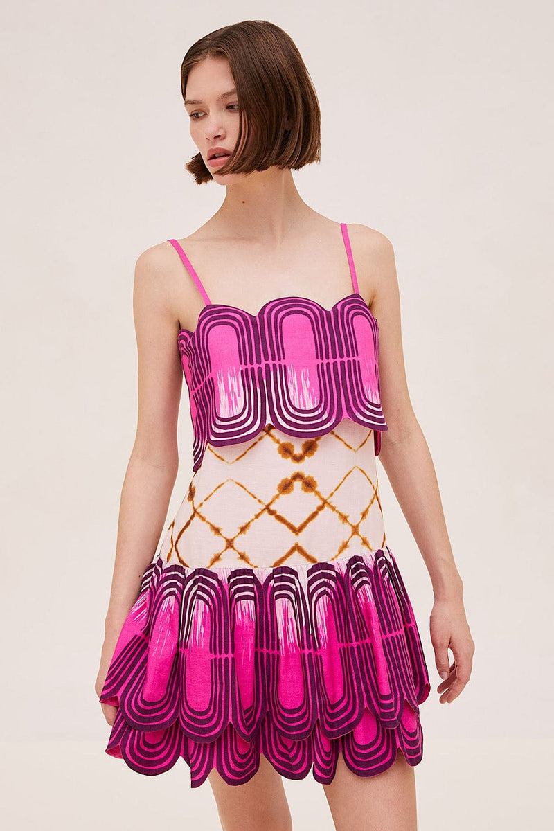 Alexis Bettina Mini Porschach Pink Dress A4230321-8555 – beautycollection.gr