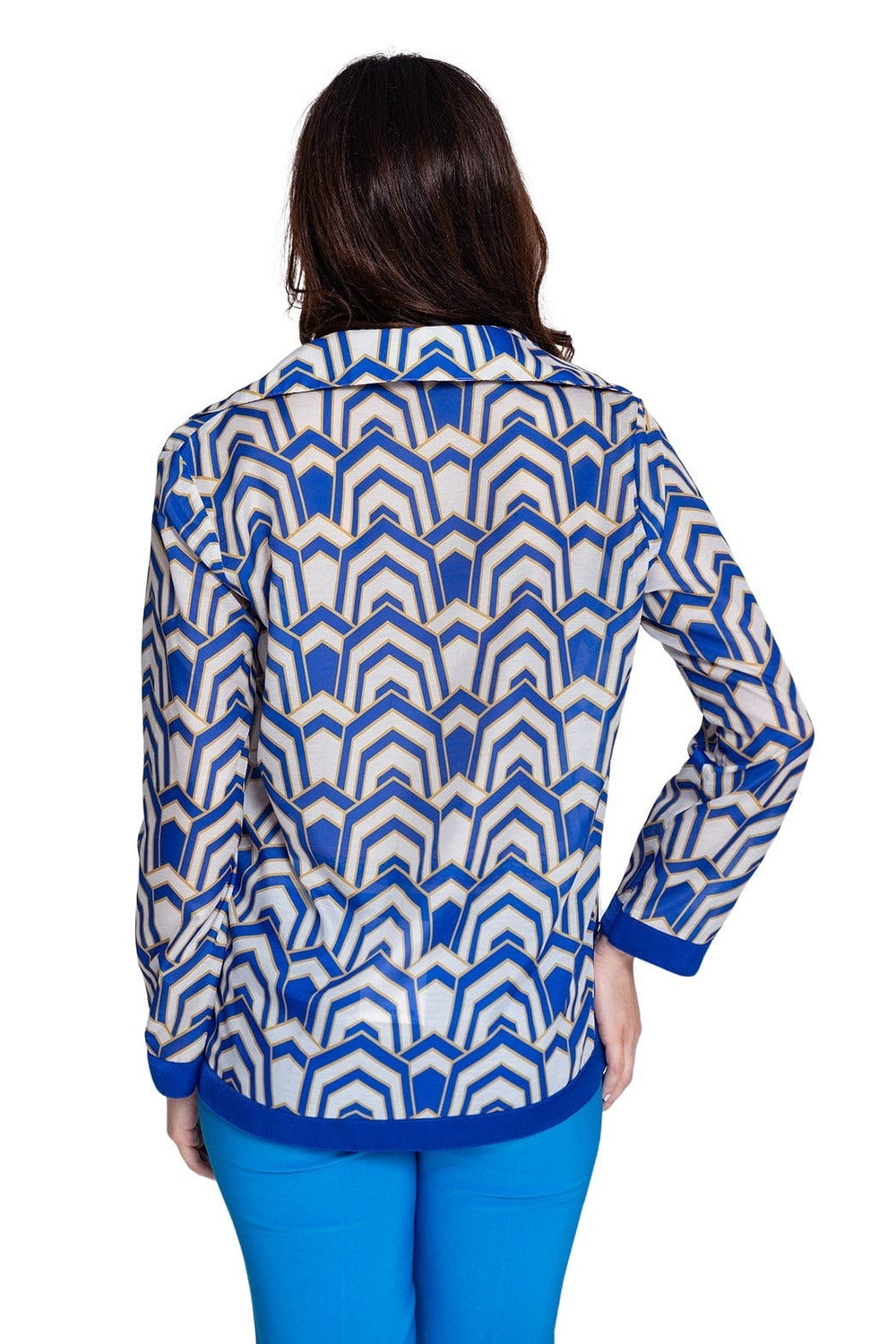 Twenty29 Printed Shirt Blue 8829