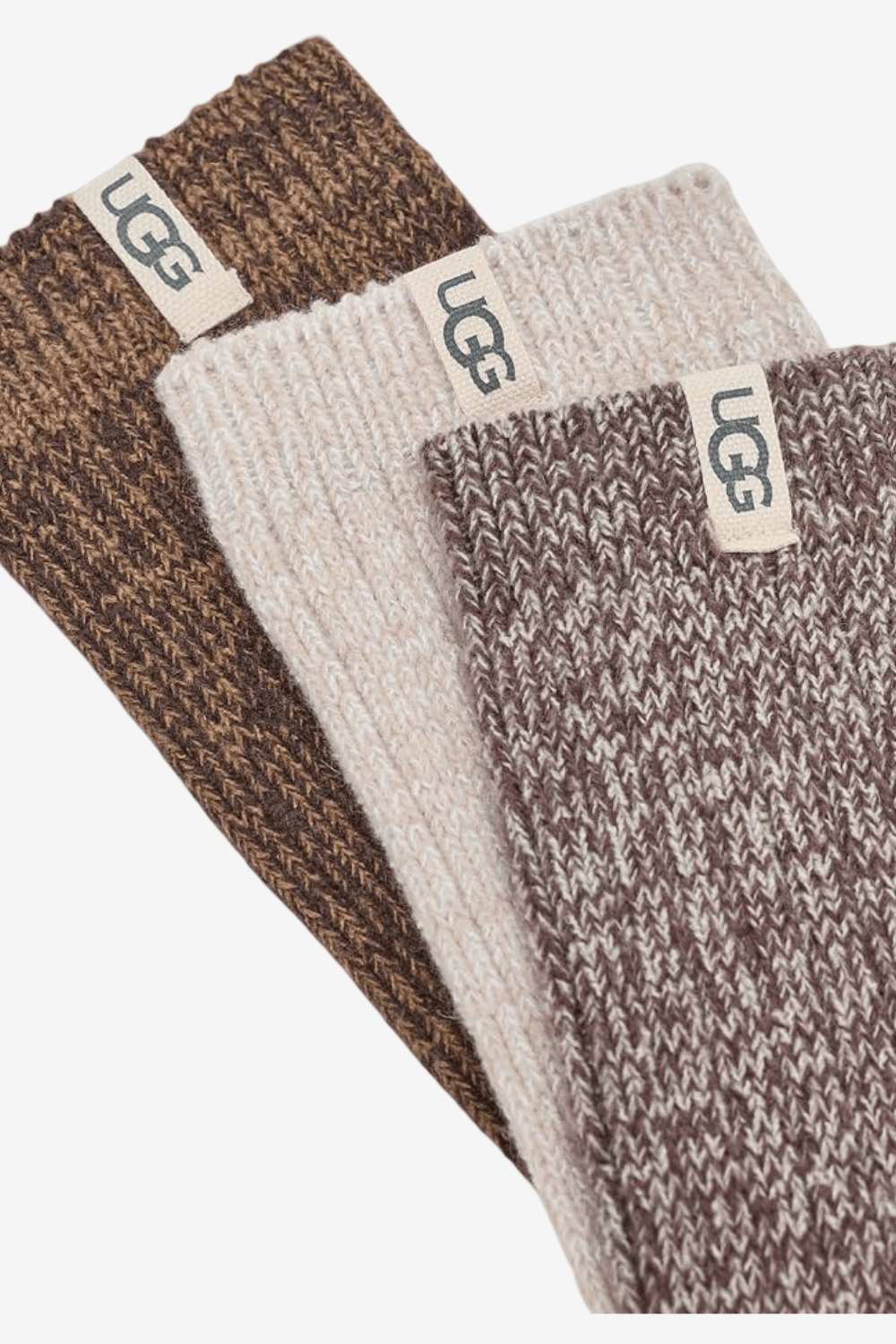 Ugg Australia Rib Knit Slouchy Crew 3 Pack Sock 1119874