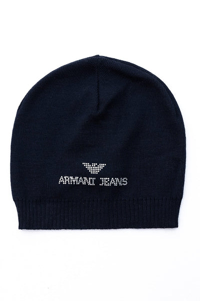 Armani Jeans Πλεκτό Σκουφί Μπλε S5440 D6 F8