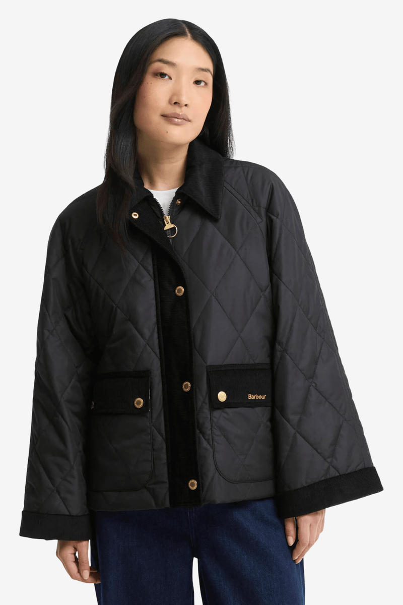 Barbour Kilnwick Quilted Jacket Μαύρο LQU1933BK11