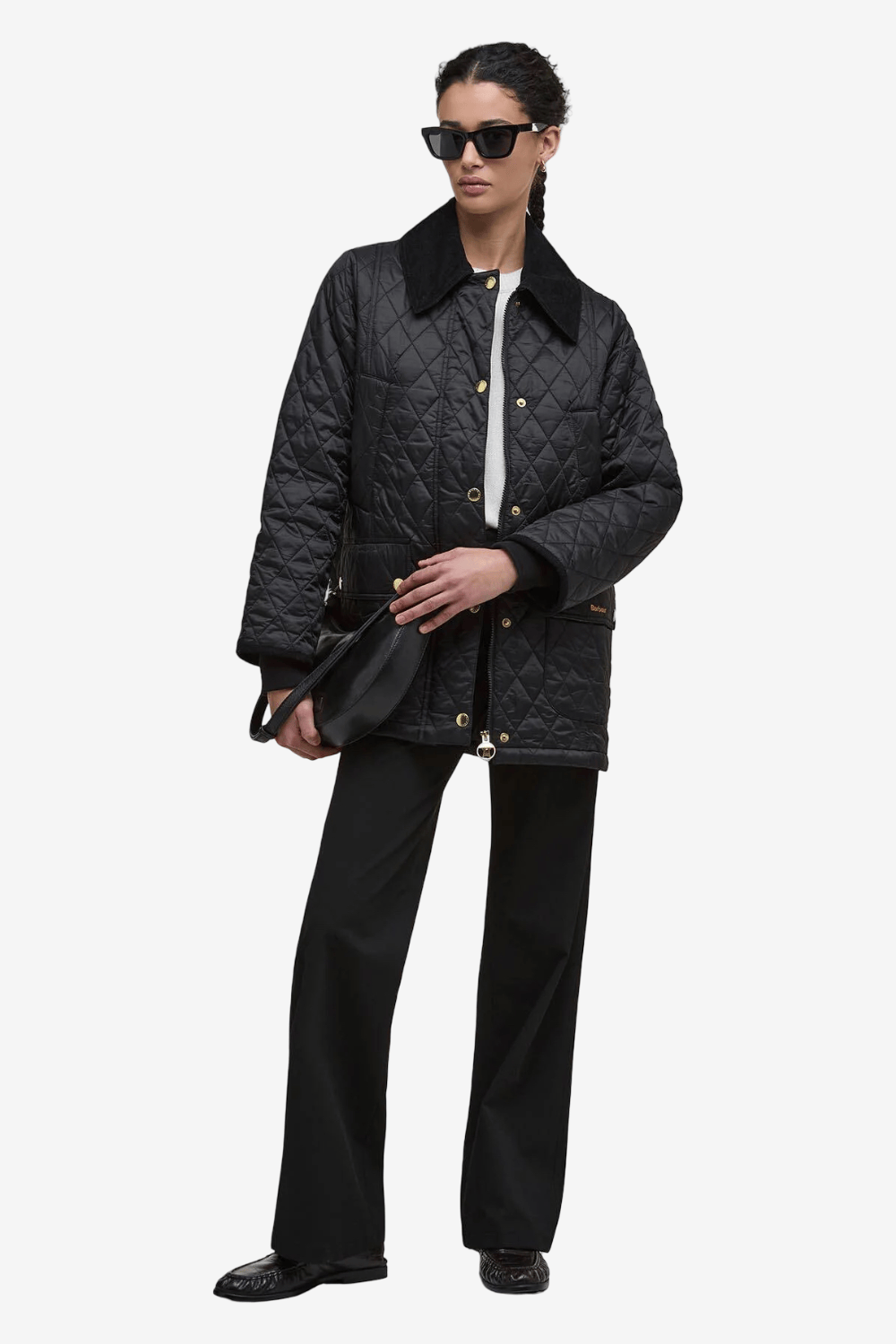 Barbour Modern Beadnell Quilted Jacket Μαύρο LQU1849BK91