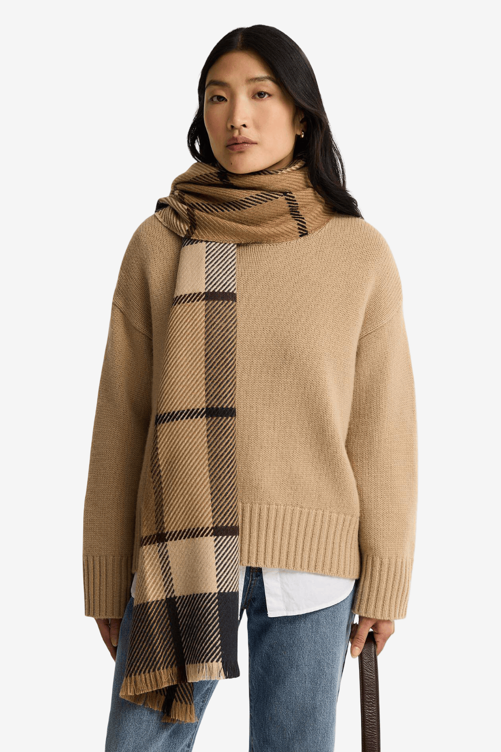 Barbour Blair Tartan Scarf Μπεζ LSC0308TN391