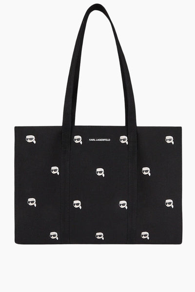 Karl Lagerfeld K/Ikonik Shopper Τσάντα Μαύρη 241W3882 999