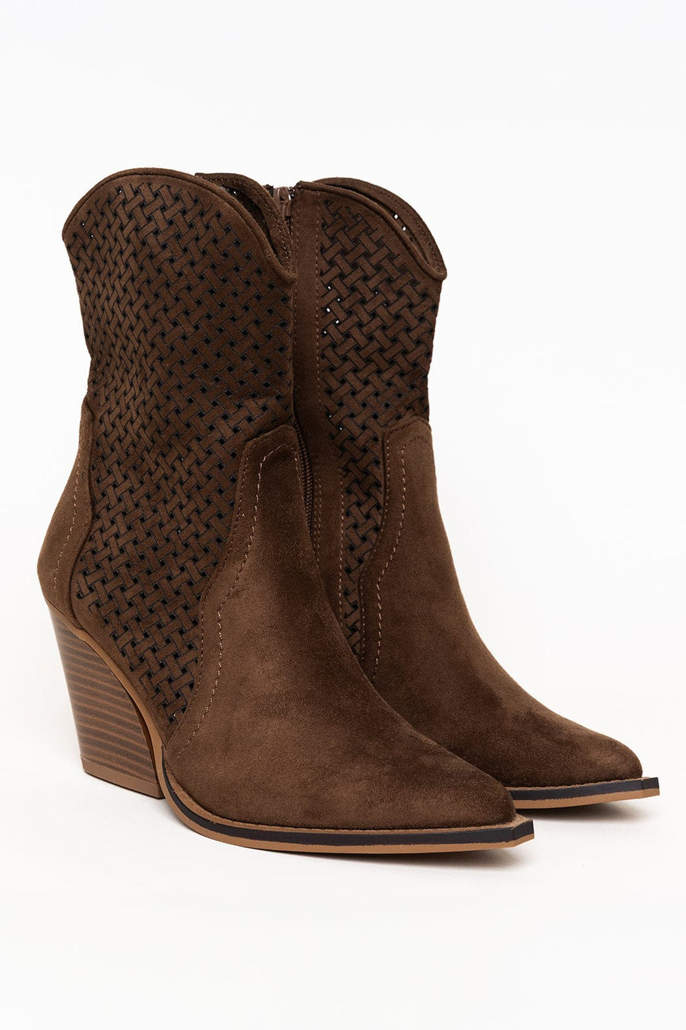 Bellucci Cowboy Μπότες Καφέ D-009
