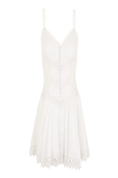 Charo Ibiza Terely Mini Φόρεμα Άσπρο 241617