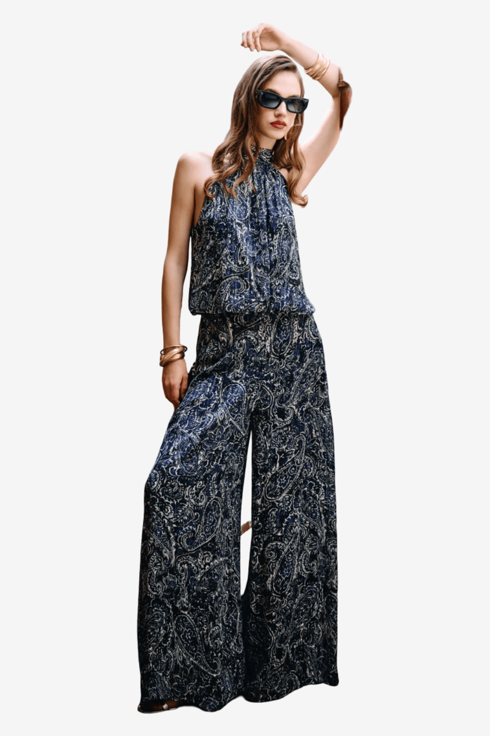 Desiree Printed Set Blue 17.45006