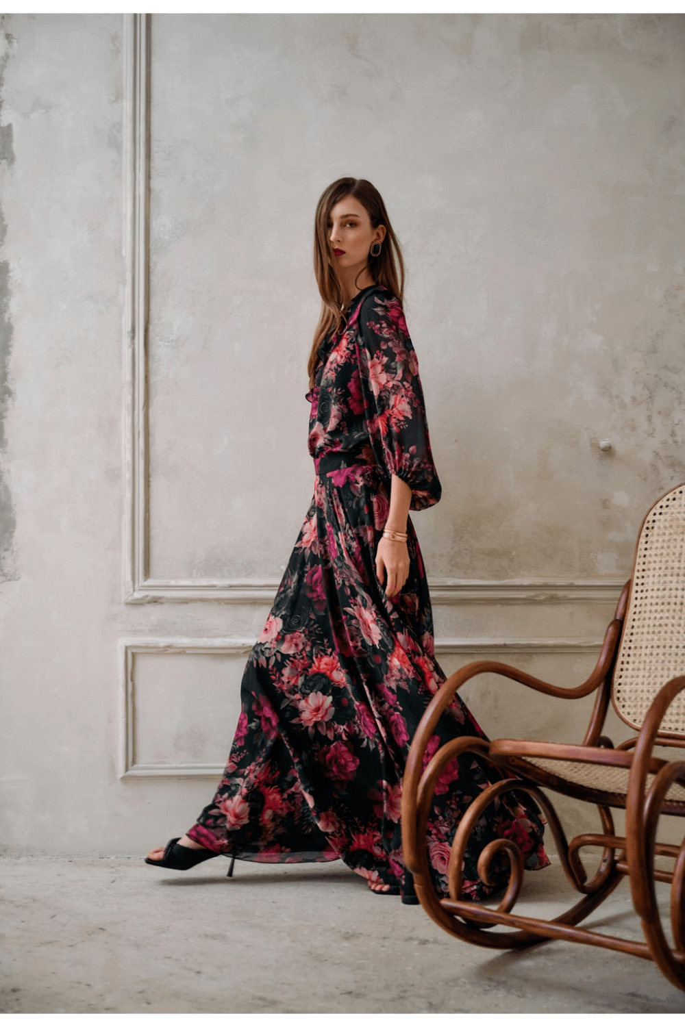 Desiree Maxi Floral Printed Set 17.43007