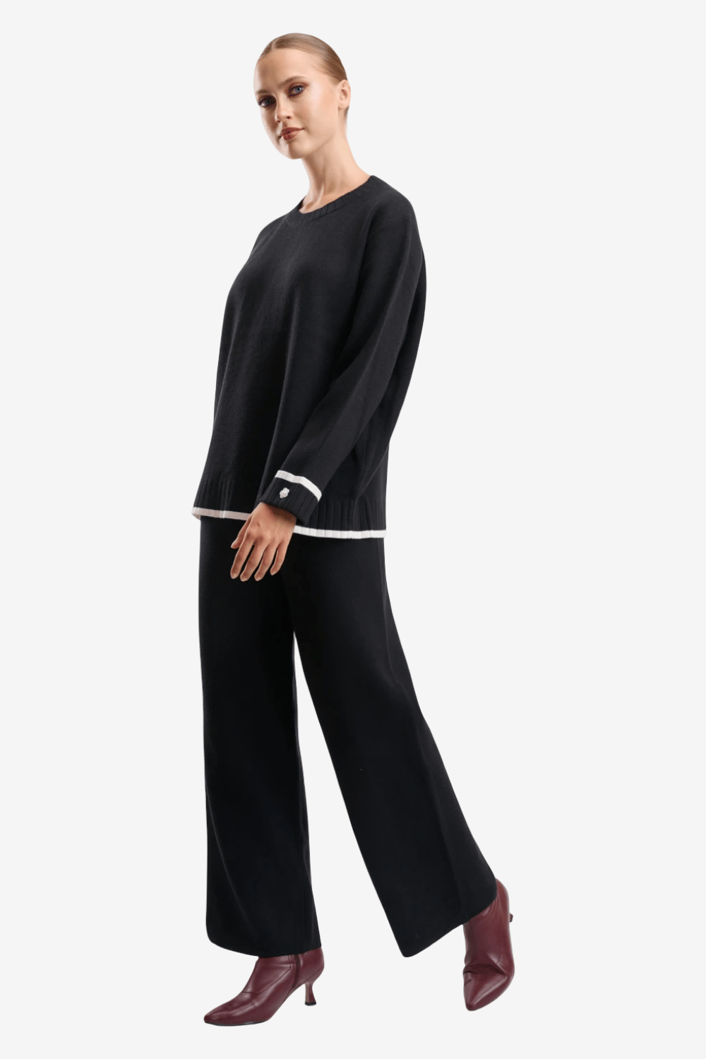 Desiree Knitted Set Black 90.45849