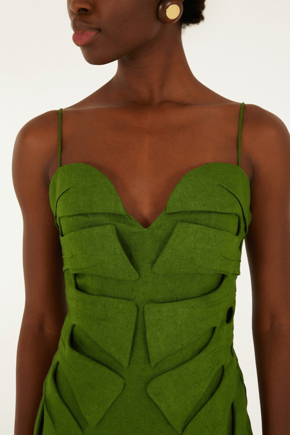 Farm Rio Monstera Leaf Sleeveless Euroflax™ Premium Linen Midi Dress G –  beautycollection.gr