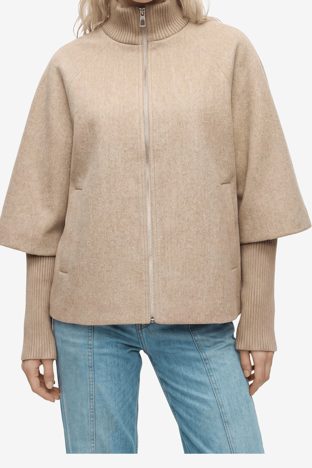 Jdy Memory Cropped Jacket Beige 15353907