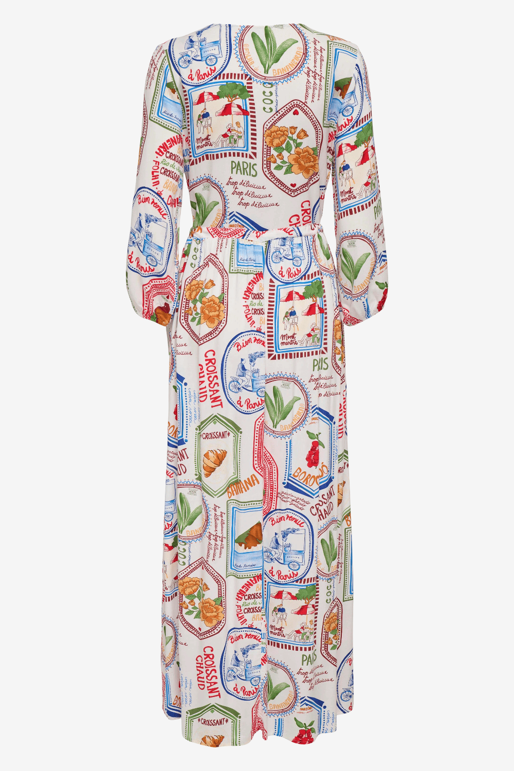 JDY Sezen Μακρύ Φόρεμα Multicolor 15370447