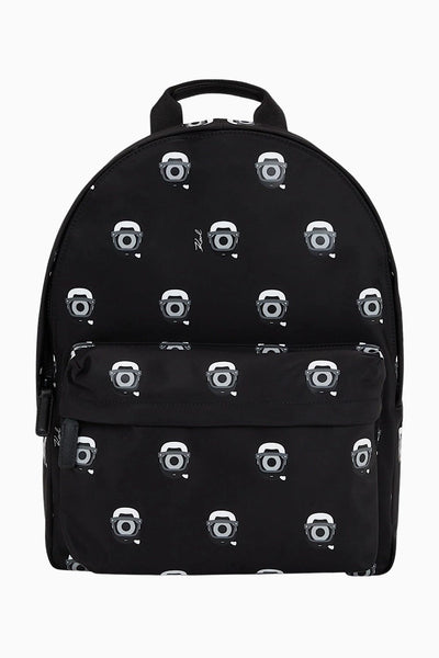 Karl Lagerfeld KL X Darcel Disappoints Nylon Backpack Τσάντα Μαύρη 241W3040 900