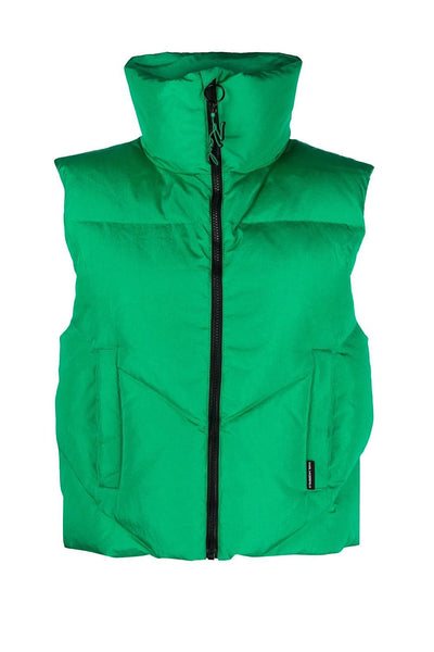 Karl Lagerfeld Padded Zip-Up Γιλέκο Πράσινο 235W1501