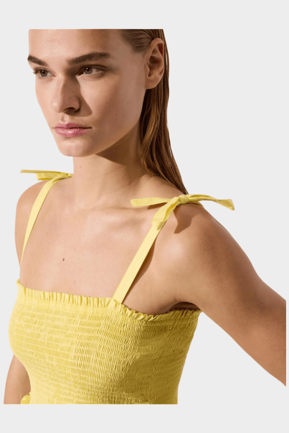 Karl Lagerfeld K/Signature Beach Dress Yellow A2W46009 2IG –  beautycollection.gr