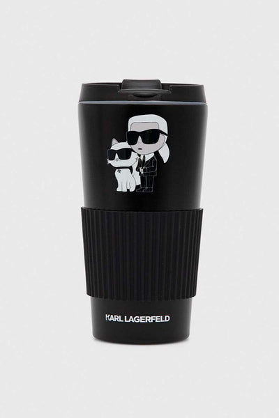 Karl Lagerfeld Θερμική Κούπα Μαύρη 240W3955 A999 