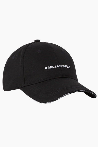 Karl Lagerfeld K/Essential Logo Καπέλο Μαύρο 240W3408 999 