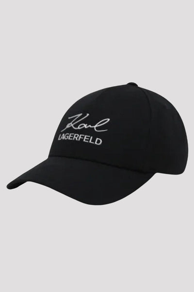 Karl Lagerfeld K/Signature Cap Μαύρο 805605 542123 990
