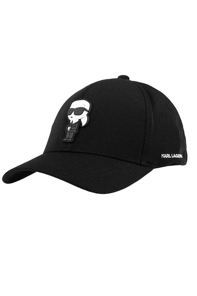 Karl Lagerfeld Basecap Ikonik Καπέλο Μαύρο 805610 500118 990