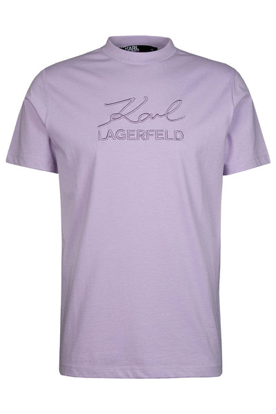 Karl Lagerfeld Ανδρικό T-Shirt Μωβ 755030 542225 230