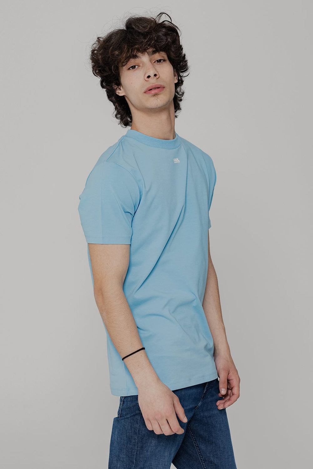 Karl Lagerfeld Ανδρικό T-shirt Μπλε 755034 542221 620