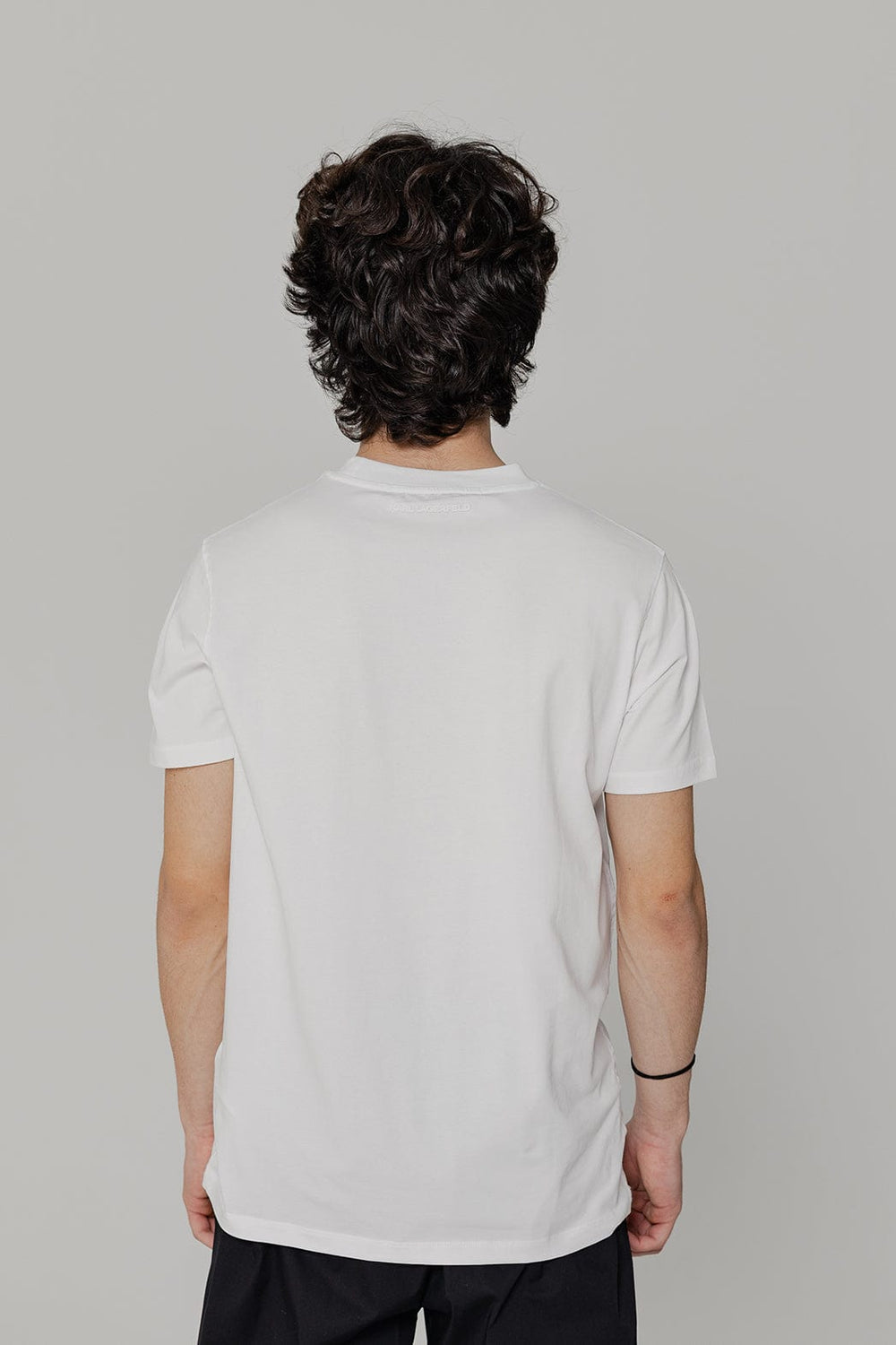 Karl Lagerfeld Men's T-Shirt White 755051 544221 10