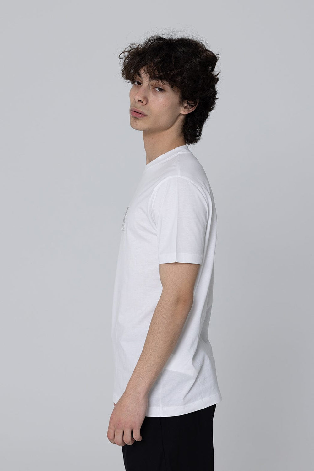 Karl Lagerfeld Men's T-Shirt White 755060 542241 10