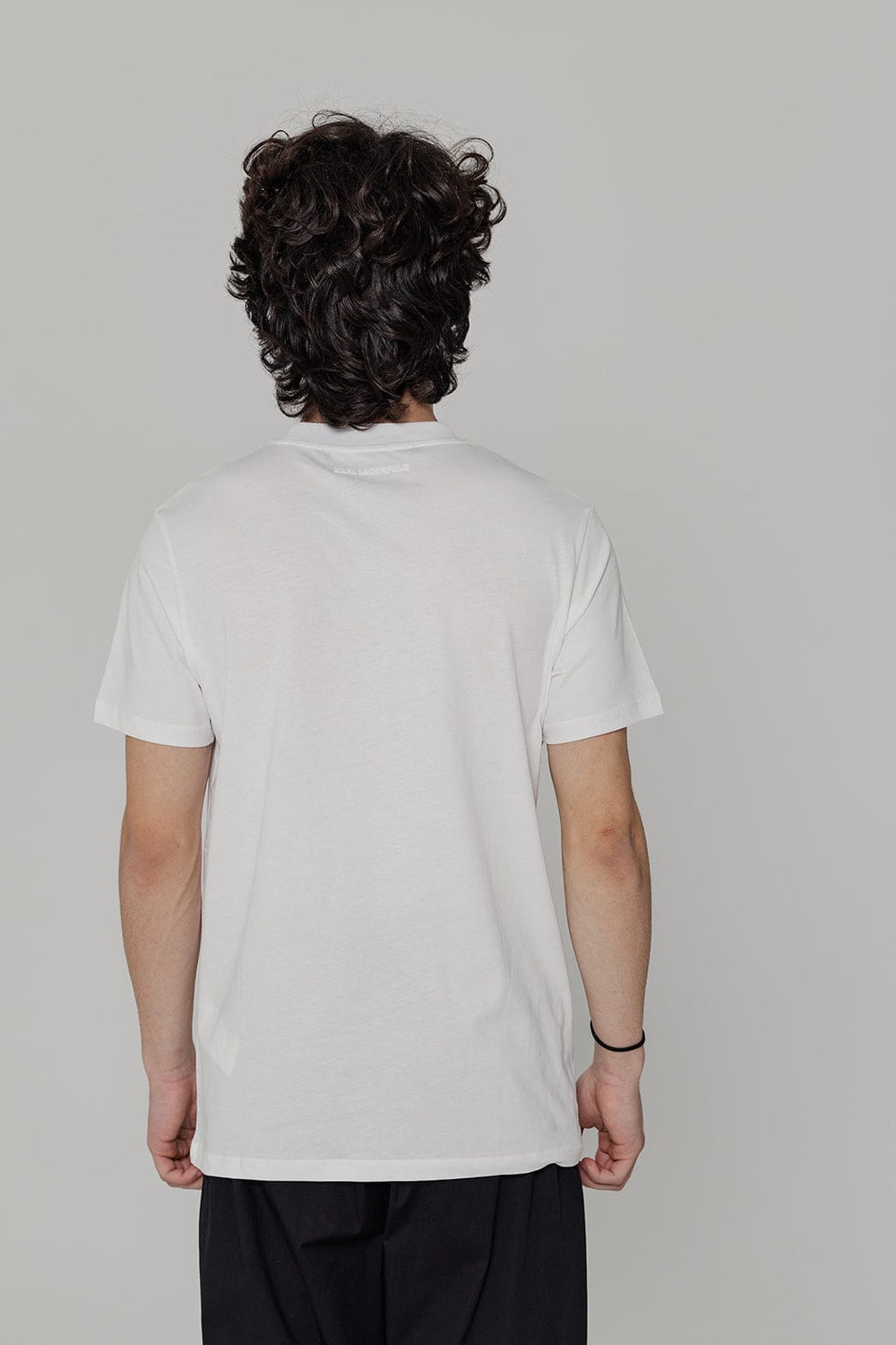 Karl Lagerfeld Men's T-Shirt White 755081 542224 10