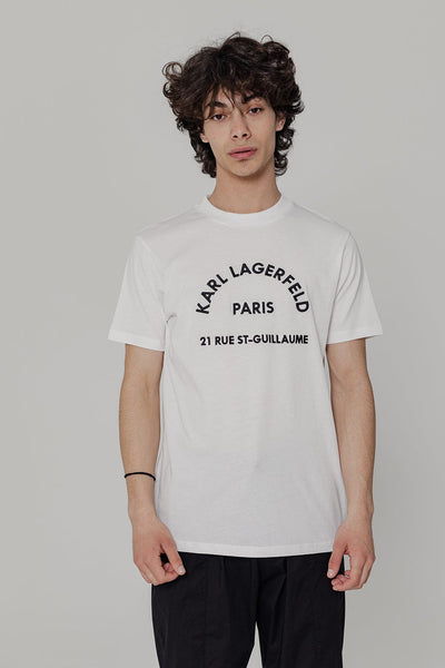 Karl Lagerfeld Ανδρικό T-Shirt Άσπρο 755081 542224 10